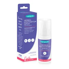 Xịt Thảo Mộc Lansinoh Herbal Postpartum Spray 100ml - Giải Pháp Giảm Đau Cho Mẹ Sau Sinh, Làm Dịu Vùng Da Nhạy Cảm