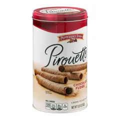 Bánh ốc quế Pepperidge Farm Wafers hộp thiếc 382g - Bánh giòn thơm ngon, món ăn vặt hoàn hảo, quà tặng dịp lễ Tết