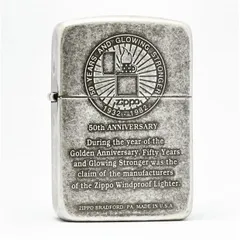 Bật Lửa Zippo 1941 Replica 50th Anniversary ZA-1-61F - Thiết Kế Cổ Điển, Chất Liệu Đồng Thau Nguyên Khối, Quà Tặng Độc Đáo