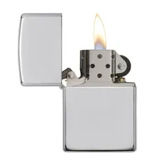 Bật Lửa Zippo 26 Armor Vỏ Bạc Nguyên Khối Mài Bóng - Sang Trọng, Tinh Tế, Lửa Tái Sử Dụng Chính Hãng