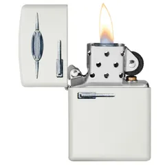 Bật Lửa Zippo 49636 Retro Fridge Design - Bật Lửa Vỏ Đồng Thau 3D Họa Tiết Tủ Lạnh Cổ Điển, Quà Tặng Độc Đáo Cho Fan Zippo