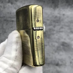 Bật lửa Zippo Antique Noborigoi ZA-4-6A - Bật Lửa Chống Gió Sang Trọng Với Họa Tiết Khắc Hình Cá Cao Cấp, Thích Hợp Làm Quà Tặng