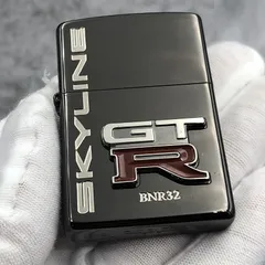 Bật lửa Zippo Emblem BK GT-R ZA-5-206B - Bật lửa chống gió cao cấp với thiết kế sang trọng và logo GT-R, thích hợp cho tín đồ đam mê xe hơi.