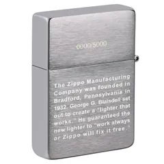 Bật Lửa Zippo Founder’s Day 2022 Limited 48167 - Bằng Đồng Thau Nguyên Khối, Khắc MultiCut 360 Độ, Quà Tặng Người Sưu Tầm