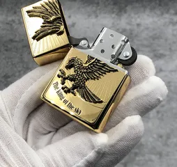 Bật Lửa Zippo King Of The Sky ZA-1-22A - Khắc Hình Đại Bàng Mạnh Mẽ, Quà Tặng Độc Đáo Cho Người Sưu Tập