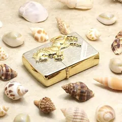 Bật Lửa Zippo ốp Hình Ngựa Mạ Vàng ZBT-5-3E - Quà Tặng Sang Trọng, Tinh Xảo, Thể Hiện May Mắn và Đoàn Kết.