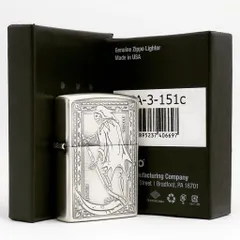 Bật Lửa Zippo Trump Card Joker ZA-3-151C - Vỏ Đồng Thau Sang Trọng, Họa Tiết Quân Bài Joker Khắc Laser, Quà Tặng Đặc Biệt
