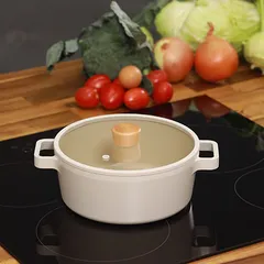 Bếp từ đơn kèm nồi lẩu Fika Neoflam 26cm - Bếp từ an toàn, tiết kiệm điện, tiện dụng cho các món lẩu và nướng tại bàn