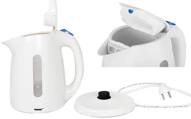 Bình Siêu Tốc Benny BJ-18 1.8L - Đun Nước Nhanh 2000W, Thiết Kế Tiện Lợi Cho Gia Đình, Chất Liệu Nhựa Chịu Nhiệt Cao Cấp