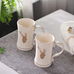 Bộ đồ dùng nhà tắm gốm sứ hình hươu tinh tế - Bộ sản phẩm đa năng tạo điểm nhấn cho không gian phòng tắm của bạn