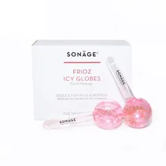 Bóng lạnh massage mặt Sonage Frioz Icy Globes - Thiết bị làm đẹp chăm sóc da hiệu quả, giảm sưng và nếp nhăn, phù hợp mọi loại da