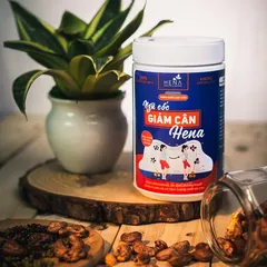 Bột Ngũ Cốc Hena Không Đường Giảm Cân - Hỗ Trợ Kiểm Soát Cân Nặng và Làm Đẹp Da Từ Nguyên Liệu Hữu Cơ 500g