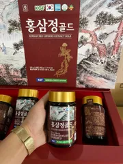 Cao Hồng Sâm Núi KGF Hàn Quốc - Hỗ Trợ Bồi Bổ Sức Khỏe, Hộp 4 Lọ x 250g, Chất Lượng Cao Dưỡng Chất Từ Hồng Sâm 6 Năm Tuổi