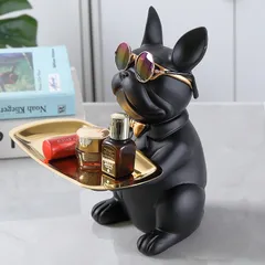 Khay Đựng Bánh Kẹo Chú Chó Decor Độc Đáo - Điểm Nhấn Sang Trọng Cho Bàn Tiệc - Quà Tặng Ý Nghĩa Cho Người Thân