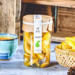 Combo 2 Hũ Vỏ Bưởi Sấy Dẻo L'angfarm Mẫu Tobita - Đặc Sản Quà Tặng Ngon Miệng, Dinh Dưỡng, Chất Lượng Cao 200g