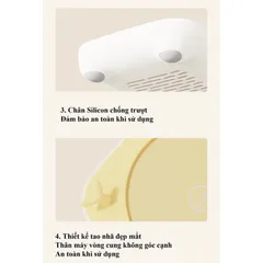 Đế Hâm Nóng Đồ Uống Solove 003G - Công Nghệ Dẫn Nhiệt PTC, Nhanh Chóng, Tiết Kiệm Điện, Dễ Dàng Vệ Sinh, Món Quà Thông Minh Cho Gia Đình