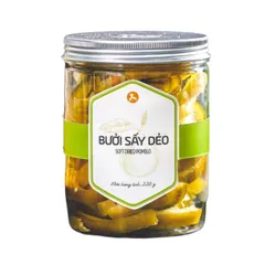 Hũ Vỏ Bưởi Sấy Dẻo L'angfarm Thơm Ngon - Món Ăn Vặt Dinh Dưỡng, Giữ Trọn Hương Vị Tự Nhiên, 225g