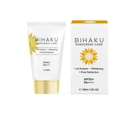 Kem Chống Nắng Bihaku Sunscreen Care SPF 50+ PA++++ - Bảo Vệ Da, Nâng Tone, Dành Cho Da Nhạy Cảm, 35ml