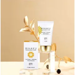 Kem Chống Nắng Bihaku Sunscreen Care SPF 50+ PA++++ - Bảo Vệ Da, Nâng Tone, Dành Cho Da Nhạy Cảm, 35ml