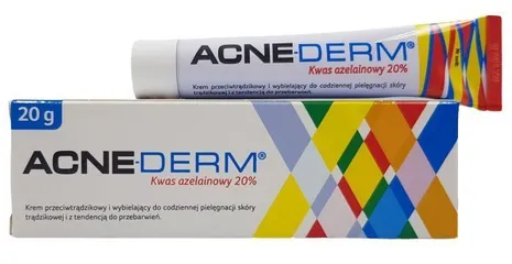 Kem Trị Mụn Mờ Thâm Acne-Derm Kwas Azelainowy 20g - Giải Pháp Hiệu Quả Hỗ Trợ Da Mụn và Dưỡng Da Thông Minh