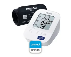 Máy đo huyết áp tự động Omron HEM-7156T - Kết nối Bluetooth, chính xác 360 độ, theo dõi sức khỏe tại nhà dễ dàng