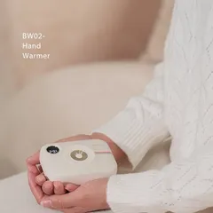 Máy Sưởi Mini Cầm Tay Bumas BW02 - Thiết Kế Nhỏ Gọn, Kiêm Sạc Dự Phòng 10000mAh, Làm Ấm Nhanh Chỉ Sau 8 Giây