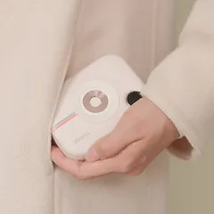 Máy Sưởi Mini Cầm Tay Bumas BW02 - Thiết Kế Nhỏ Gọn, Kiêm Sạc Dự Phòng 10000mAh, Làm Ấm Nhanh Chỉ Sau 8 Giây