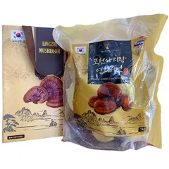 Nấm linh chi Pocheon Arirang Hàn Quốc 1kg - Nấm linh chi tự nhiên hỗ trợ sức khỏe, tăng cường miễn dịch và bồi bổ cơ thể
