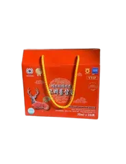 Nước Hồng Sâm Linh Chi Nhung Hươu Goryeo Hàn Quốc - Tăng Cường Sức Khỏe, Hỗ Trợ Giải Độc, Trẻ Hóa Da, 20 Gói 70ml