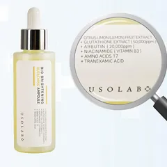 Serum Dưỡng Sáng Da Usolab Bio Brightening Bleaching Ampoule 50ml - Giảm Nám, Se Khít Lỗ Chân Lông, Cấp Ẩm Hiệu Quả