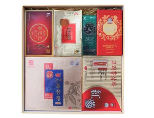 Set Quà Tết Sức Khỏe Hồng Sâm Hàn Quốc PS54-2500 - Hộp Quà Cao Cấp Ý Nghĩa Mang Lại Sức Khỏe Dồi Dào, Sang Trọng