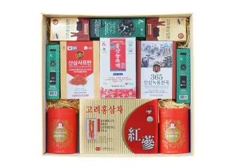Set Quà Tết Sức Khỏe PS44-4800 - Món Quà Ý Nghĩa Gồm Thực Phẩm Bổ Dưỡng Cho Sức Khỏe, Quà Tặng Tết Đặc Biệt