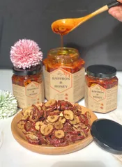 Set Saffron 1g và Táo Tàu Ngâm Mật Ong Bee Beauty - Tăng Cường Sức Khỏe, Cải Thiện Giấc Ngủ và Tốt Cho Dạ Dày