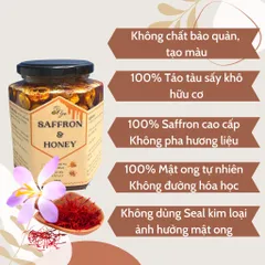 Set Saffron 1g và Táo Tàu Ngâm Mật Ong Bee Beauty - Tăng Cường Sức Khỏe, Cải Thiện Giấc Ngủ và Tốt Cho Dạ Dày