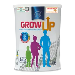 Sữa bột Royal Ausnz Grow Up Milk Powder 500g cho trẻ 3-14 tuổi - Hỗ trợ phát triển chiều cao, trí não và tăng cường sức đề kháng