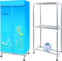 Tủ Sấy Quần Áo HASUKA HSK-115 - Công Nghệ PTC Đa Chức Năng Tiết Kiệm Điện, Thiết Kế Di Động, Bảo Vệ Quần Áo Tối Ưu