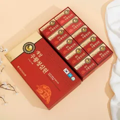 An cung ngưu hoàng hoàn Nonghyup Hàn Quốc - Bồi bổ sức khỏe, hỗ trợ tim mạch, tăng cường sức đề kháng, chiết xuất thảo dược tự nhiên