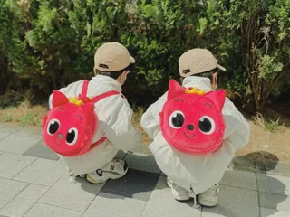 Balo Pinkfong Hàn Quốc Cho Bé - Thiết Kế Dễ Thương, Chất Liệu Cao Cấp, Quai Đeo Điều Chỉnh - Quà Tặng Tuyệt Vời Cho Trẻ Em