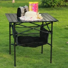 Bàn Dã Ngoại Gấp Gọn Đa Năng Hợp Kim Nhôm Siêu Nhẹ - Bàn Cắm Trại Du Lịch Tiện Dụng, Chịu Lực Tốt, Dễ Di Chuyển