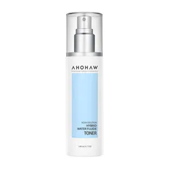 Bộ Dưỡng Ẩm Chuyên Sâu Ahohaw Aqua Solution - Cấp Nước Giữ Ẩm Cho Da, Gel Rửa Mặt, Nước Hoa Hồng, Tinh Chất & Kem Dưỡng Ẩm