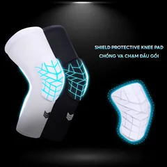Bó Gối Thể Thao Chuyên Dụng Redikick Có Đệm Bảo Vệ, Hạn Chế Chấn Thương, Thoáng Khí, Đàn Hồi, Phù Hợp Tập Gym và Đá Bóng