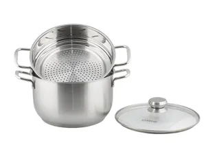 Bộ Nồi Xửng Hấp Inox 3 Đáy Fivestar 26cm - Chất Liệu Cao Cấp, Sang Trọng, Phù Hợp Gia Đình 4-6 Người