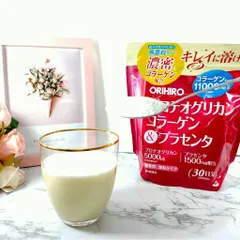 Bột Collagen Proteoglycan Nhau Thai Heo Orihiro 11000mg - Giúp Da Căng Mịn, Trẻ Hóa & Hỗ Trợ Tóc Khỏe Mạnh