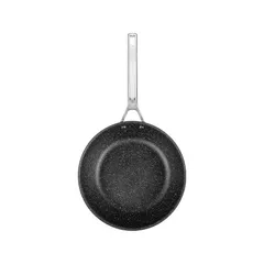 Chảo Chống Dính Inox Elmich Trimax CZ EL-3835 20cm - Công Nghệ Stop Hot, Bếp Từ, Dùng Xào Rán, Dễ Vệ Sinh, Màu Bạc