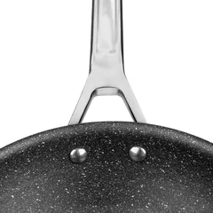 Chảo Chống Dính Inox Elmich Trimax CZ EL-3835 20cm - Công Nghệ Stop Hot, Bếp Từ, Dùng Xào Rán, Dễ Vệ Sinh, Màu Bạc