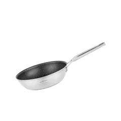 Chảo Chống Dính Inox Elmich Trimax CZ EL-3838 28cm - Công Nghệ Whitford 3 Lớp, Dễ Vệ Sinh, Phù Hợp Mọi Loại Bếp