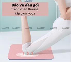 Combo 10 Đệm Lót Đỡ Đầu Gối Tập Yoga và Plank Justfit - Bảo Vệ Đầu Gối, Siêu Nhẹ, Dễ Dàng Mang Theo