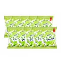 Combo 10 gói kẹo chanh muối Hartbeat Thái Lan - Hương vị tươi mát, bổ sung Vitamin C, món ăn vặt hấp dẫn cho mọi lứa tuổi