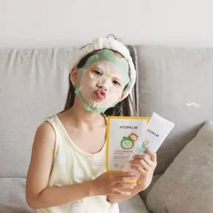 Combo 5 Miếng Mặt Nạ Cấp Ẩm Cho Bé Atopalm Froggy Mask Pack - Mặt Nạ Giấy Dành Cho Làn Da Nhạy Cảm Của Trẻ Em