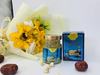 Combo 6 Hũ Tổ Yến Chưng Hạt Chia HVNEST - Dinh Dưỡng Tốt Cho Tim Mạch, Tiêu Hóa, Sức Khỏe Trẻ Em và Người Lớn, 70ml mỗi hũ